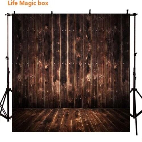 Photo Backdrop Wooden Vinilo Madera Primary Color Stitching Fondo Madera Foto-227