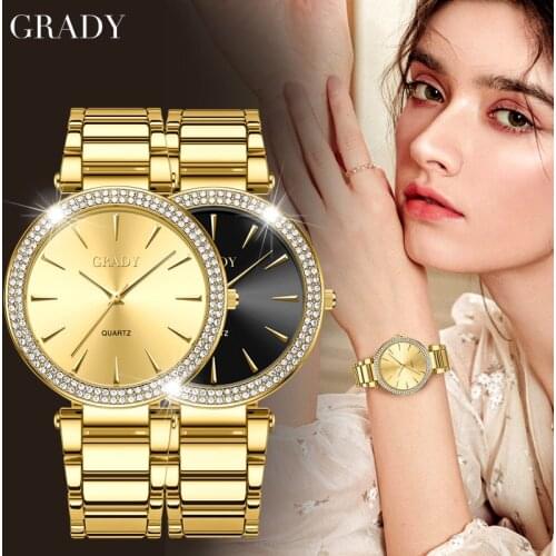 Grady Women's Watches With Rhinestones