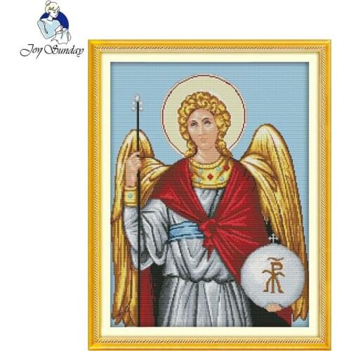 Joy sunday portrait style The religious figure cross-stitch Threads dmc diy kit for home ornament