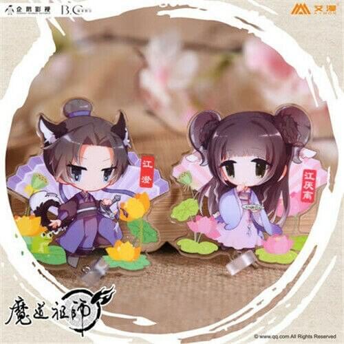 Grandmaster of Demonic Cultivation MDZS Wangji Wuxian Ling Cheng Wenning Jin Ling Acrylic Badge Cosplay Props