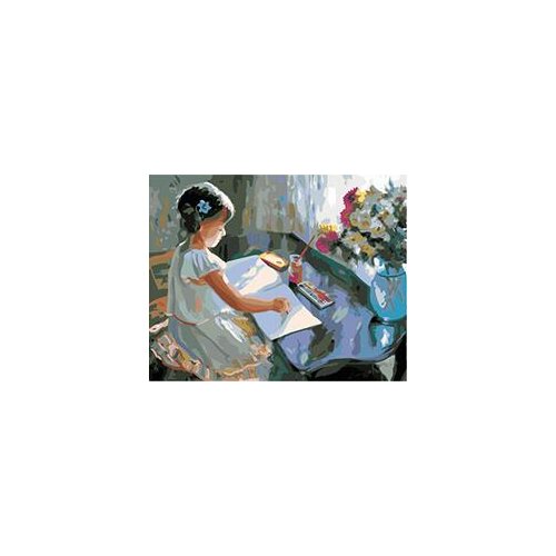 MaHuaf-W101 Drawing lessons for the youngest paintings for paint by numbers on canvas DIY oil paintings for living room