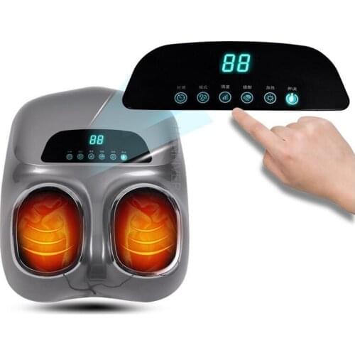 Commercial shared shiatsu foot massage machine Household roller airbag electric foot massager Parents foot massager and heater