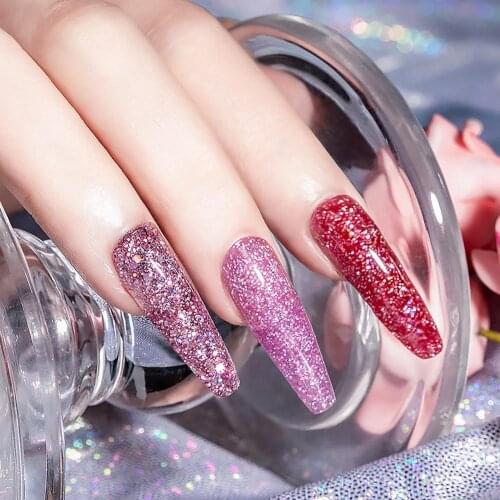 Nail Infiltrating Powder Set Extension Glue Set Japanese Mixed Color Phototherapy Glue Nail Powder Combination Package