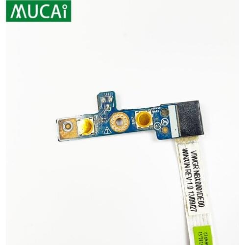Original For lenovo G400 G405 G490 G500 G510 G505 laptop Power Button Board with Cable LS-9631P Repairing Accessories
