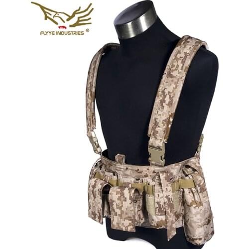 FLYYE FY-VT-C008 LBT M4 Tactical Chest Vest 1000D Waterproof Nylon Adjustable Molle Combat Vest Army Military Vests