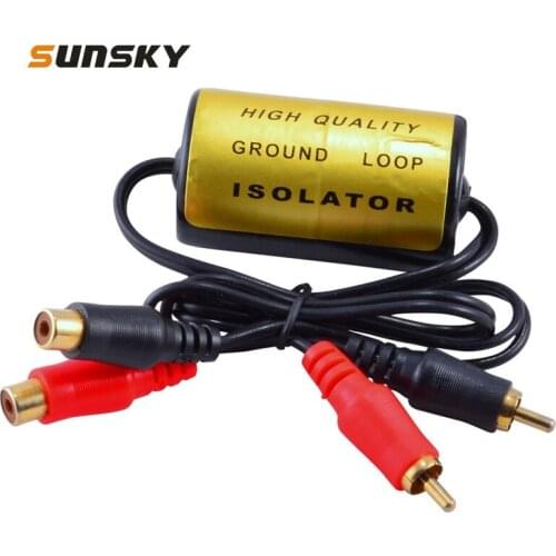 Universal RCA Audio Filter Eliminates Audio-Sounding Noise Lifting Sound Car Audio Filters