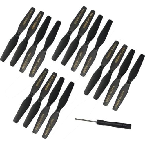 VISUO XS809S BATTLES SHARKS RC Quadcopter Spare Parts Crash Pack Propeller Prop 4 Sets & Screwdriver