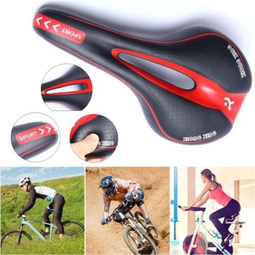 High Elasticity Bicycle Cushion Mountain Bike Road Bike Hollow Breathable Comfortable Saddle Riding Equipment Bike Accessories