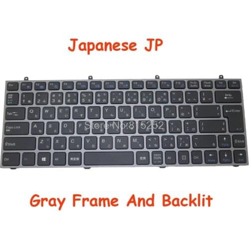 Japanese JP Keyboard For CLEVO MP-13C20J0J430 6-80-W23D0-210-1 MP-13C20J0J4302 6-80-W23D0-210-1 MP-13H70J0-430 6-80-W5470-210-1