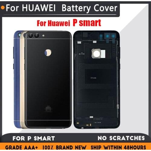 Back Battery Cover Door For Huawei P smart FIG-LX1 LA1 LX2 LX3 With repair parts,For Huawei Enjoy 7S Housing Rear Replacement