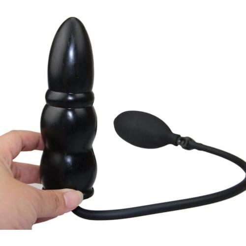 Pump Anal Dilator Sex Toys for Women Men Adult Products Silicone Expandable Butt Plug Backyard Massage Inflatable Anal Plug