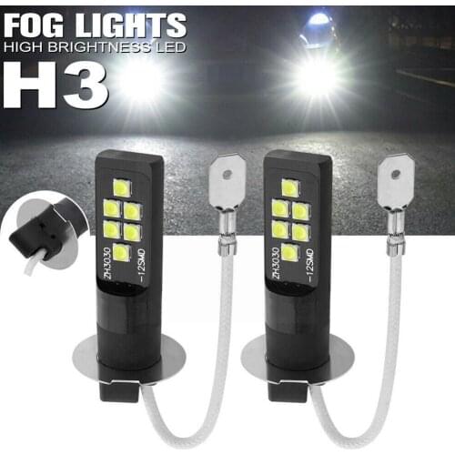 Automotive LED fog light H3 headlight 12V Car Led Fog Lights Light Source Lamp Driving Z1A7
