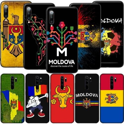 GX193 Republica Moldova Case for Xiaomi Note 10 8Lite CC9 9 9T 10T A1 A2 A3 5X 6X F1 Poco F2 X3 NFC M3 Pro Lite