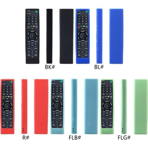 Remote Control Case Silicone Cover Shockproof Protector Washable Skin for Sony RMF-TX200C 210 211 TV Voice Controller