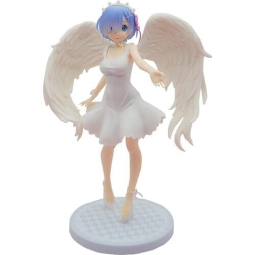 Pre-sale Zero-Starting Life in Another World Rem Angel Figure PVC Model Doll Toys Anime toys gift Rem model