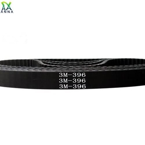 HTD 3M Timing belt C= 396 399 402 405 width 6/9/10/12/15mm Teeth 132 133 134 135 HTD3M synchronous 396-3M 399-3M 402-3M 405-3M
