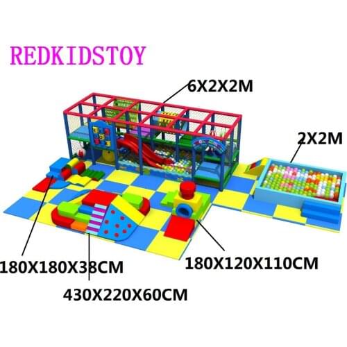Custom-made Indoor Soft Playground for Toddler HZ-81128