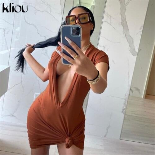 Kliou Short Dresses For Women