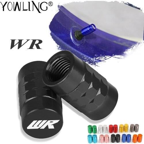 For YAMAHA WR125R/X WR250R WR250X WR250 WR250F WR450F WR426F WR 125 250 450 426 R X F Wheel Tire Valve Caps Tyre Rim Stem Covers