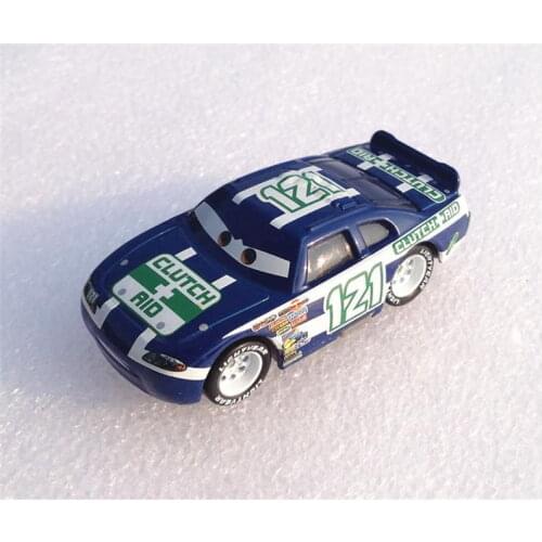 Disney Pixar Cars No.121 Racer 1:55 Scale Diecast Metal Alloy Modle Cute Toy Car For Children Christmas Gifts Lightning McQueen