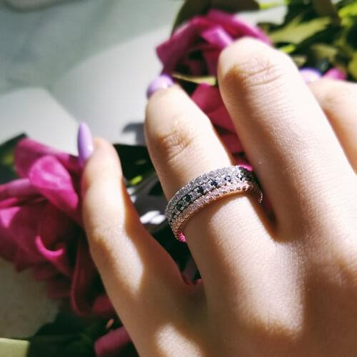 Moonso 2018 fashion eternity Band Ring Wedding Engagement smallesFinger for Women tail nail Ring Band wholesale R1090A