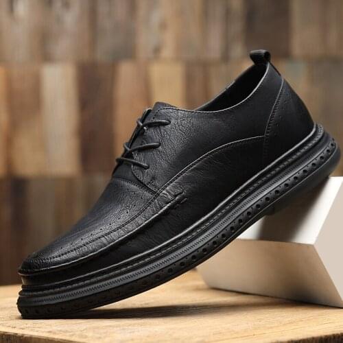 Men Leather Loafers Men Design Moccasin Fashion Sneakers Flat Casual Men Shoes Adult Male Footwear Fashion Sneakers
