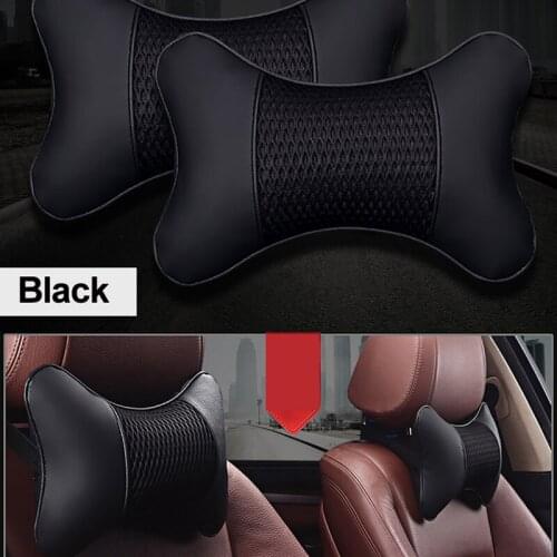 New Car Neck Pillow Car-Styling Neck Headrest Pillow Breathable Car Accessories Fit For Most Cars Car seat headrest