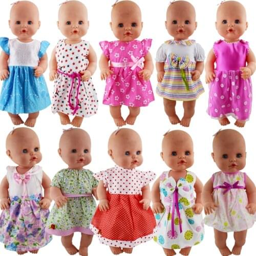 New Style Color Dress Set Fit 42 cm Nenuco Doll Nenuco y su Hermanita Doll Accessories