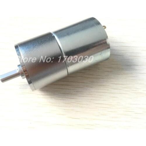 DC 24V 5000RPM 6mm Shaft Dia Speed Reduce Magnetic Electric Geared Box Motor
