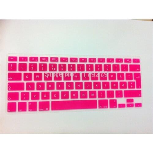 Norwegian EU Norway layout Silicone Keyboard Protector Cover Skin film for Apple Mac book MacBook Pro Air 13 15 13.3 15.4 17