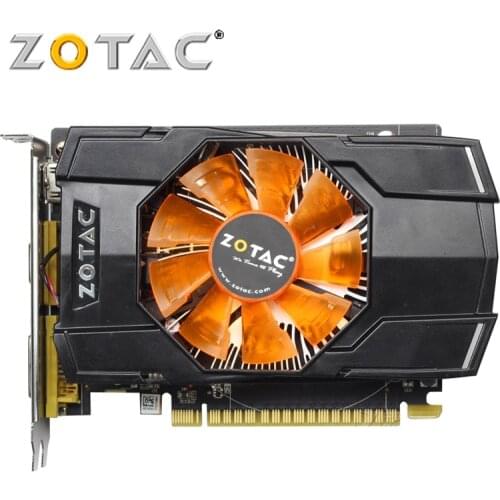 ZOTAC Video Card GeForce GTX 750 Ti 1GB 128Bit GDDR5 1GD5 Graphics Cards for nVIDIA Original Map GTX750Ti-1GD5 Hdmi Dvi VGA