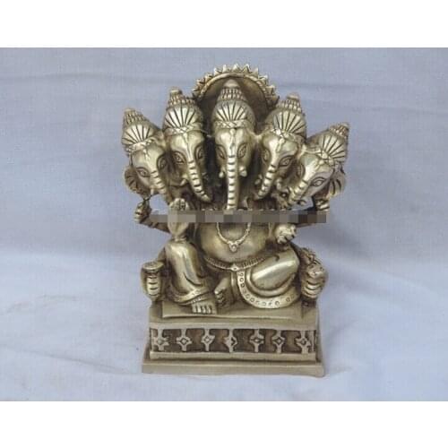 WBY 809+++++Asian Tibet silver hand carved Elephant God statue,Antique Home decoration Metal crafts