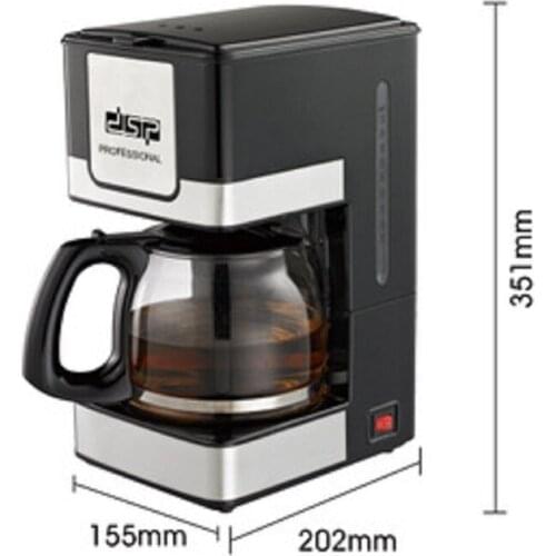 1.5L 800W Automatic Espresso Machine With Milk Foam And Mellow Portable Household Coffee Machine With Pot