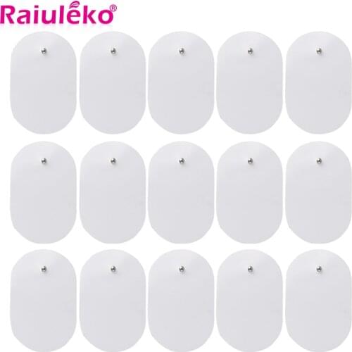 10/20Pcs Self-adhesive Electrode Pads for Tens Machine Acupuncture Digital Therapy Replacement Patches ABS EMS Massager Health