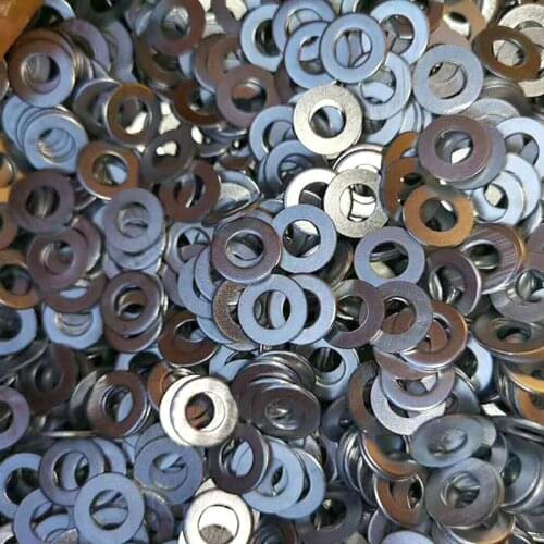 100PCS Low Price High Quality Galvanized Flat Pad / Flat Washer/Washer M2.5M2 M3 M4 M5 M6 M8 M10 GB97 DIN125