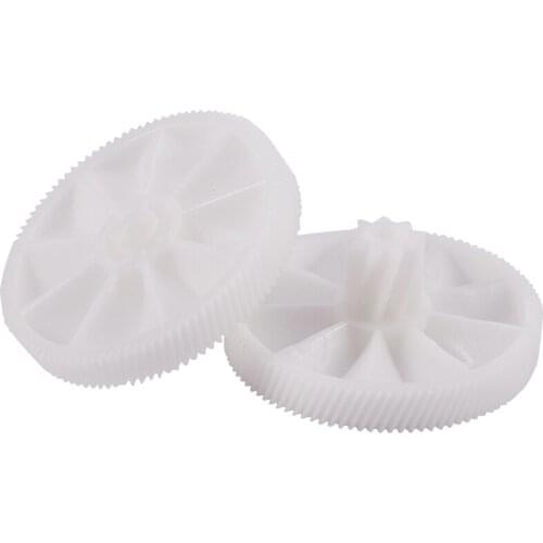 2Pcs Meat Grinder Spare Parts Plastic Mincer Gears Fit Braun Power Plus G1500 G1300 G1100 G3000 Kgz4 Kgz3