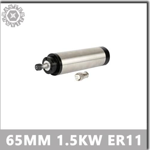 220V ER11 1500W 65mm water-cooled spindle Engraving Milling Spindle CNC 1.5KW Water cooling Spindle Motor