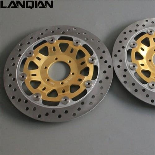 2PCS Motorcycle Accessories Front Floating Brake Disc Rotor For Honda CBR 250RR NC22 1990-1999 NSR 250RR MC18 MC21 1999 CBR250RR
