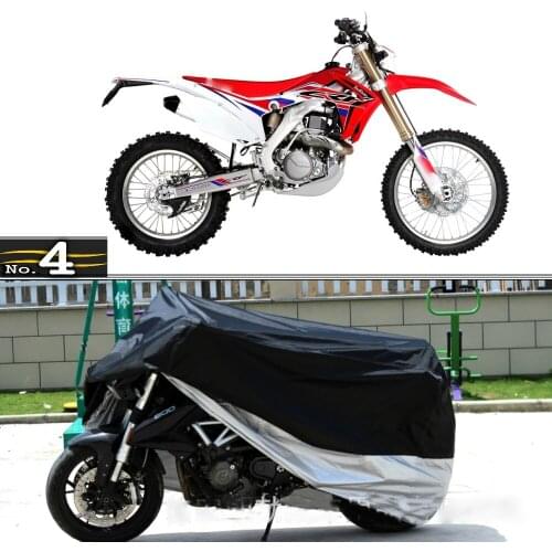 MotorCycle Cover For Honda CRF-R WaterProof UV / Sun / Dust / Rain Protector Cover Made of Polyester Taffeta