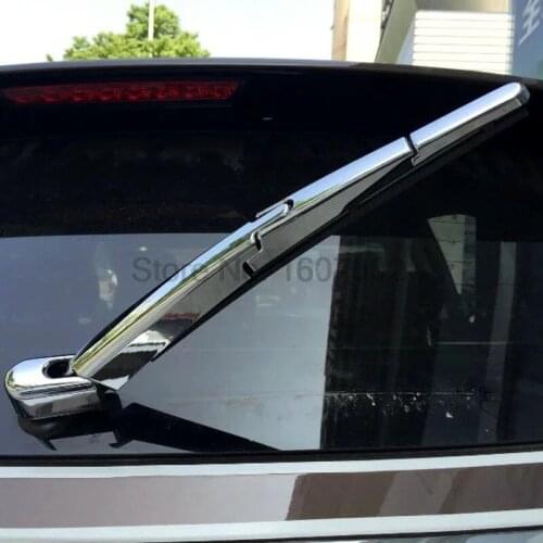 For Sportage kx5 2016 ABS Chrome Car Exterior Rear Tail Rain Wiper Trim Windshield Wipers Cover Protectors