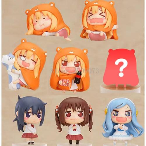 5-8cm Anime Figure Himouto! Umaru-chan Doma Umaru Action Figure Sylphynford Tachibana Motoba Kirie Figurine Model Doll Gift