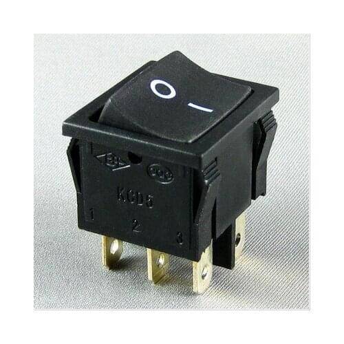 Ship switch KCD5 22 6-pin 6A power switch black