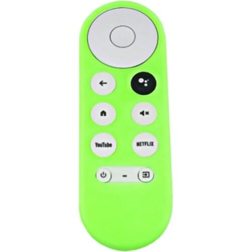 Soft Silicone Case Protective Cover for-Google Chromecast TV 2020 Voice Remote 270B