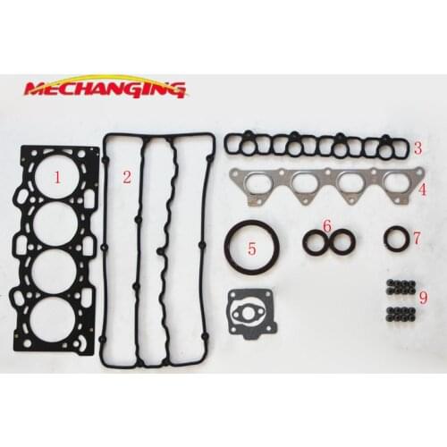 For MITSUBISHI LEGNUM RVR SPACE STAR GDI 16V 4G93 GDI Metal Full Engine Gasket Set Engine Rebuilding Kits Engine Parts MD976072