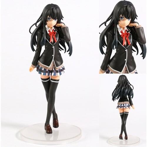Oregairu Yukinoshita Yukino Figure PVC Collection Model Toy Doll Brinquedos