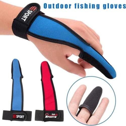 2021 New Protector Gloves Single Finger For Fishing Bare Fingertips Fishermen Surfcasting Non-Slip Glove Sea Fishing Tool