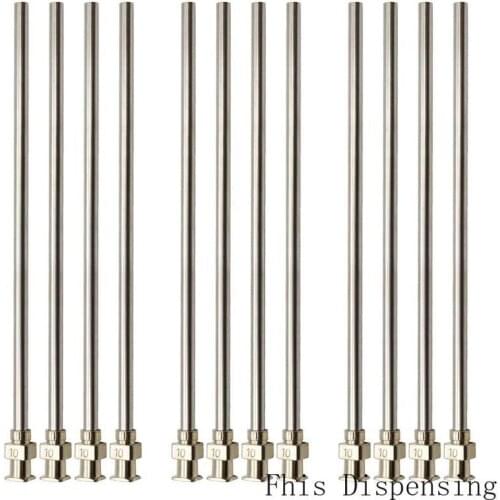 5.9" Long Dispensing Blunt Tip 150mm Stainless Steel Luer Lock All Metal Needle