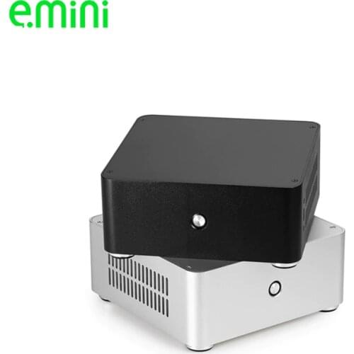 Realan H80 Mini ITX computer case Aluminum PC case Chassis for without power supply