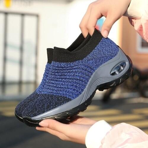 Women Walking Shoes Breathable Casual Sneakers Outdoor Light Weight Sports Shoes Tenis Feminino Shoes Dropshipping