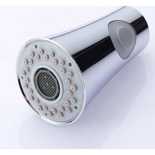 Faucet accessories pull-out cold and hot dual-mode shower nozzle kitchen basin faucet shower